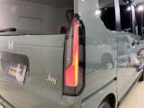視認性がいいテールランプ。後続車にも存在をアピール。