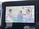停車中に、地上デジタル放送をクリアに視聴できます。長距離移動のお供に最適です。