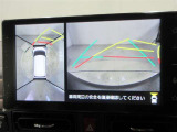パノラミックビューモニター付きです。車両を上から見たような映像をディスプレイオーディオ画面に表示。運転席からの目視だけでは見にくい、車両周辺の状況をリアルタイムでしっかり確認できます。