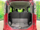 普段のお買い物や通勤、送迎等に十分な荷室スペースを確保しております。セカンドシートを倒すと、大きな荷物の積載も可能です♪