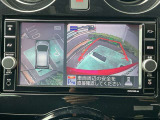 アラウンドビューモニター:空から見下ろしているような視点でスムーズな駐車と安全確認ができ安心して運転出来ます。