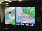 【全方位モニター用カメラ】専用のカメラにより、上から見下ろしたような視点で360度クルマの周囲を確認することができます☆死角部分も確認しやすく、狭い場所での切り返しや駐車もスムーズに行えます。