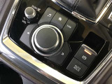 コマンダーコントロール。スイッチを探すことなく自然に手を下した位置に配置。手元を見ることなく、各種操作が行えます。