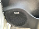 静粛性の高い電気自動車の特性を活かしたBOSEサウンド7スピーカーシステム装備です。