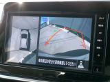 ナビ画面アラウンドビューモニター付、安心安全、全方向、上から見えます。運転が苦手な方安心です。