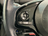 ステアリングにオーディオ操作スイッチが付いています。オーディオ画面に直接タッチしなくても操作が出来ますので、運転に集中できます。