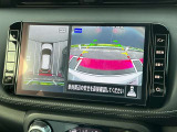 【アラウンドビューモニター】車両周辺をモニターで確認できて、駐車が苦手な人でもスムーズに駐車できます