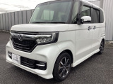 車名の由来:N-BOXの「N」は「New」「Nippon」「Norimono(乗り物)」「Next」のそれぞれの頭文字も含め「これからの新しい日本の乗り物を創造する」という意味合いを込めている。