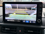 バックモニター搭載で車庫入れ安心!バック中の死角部分がモニターに映し出されるので安全性アップ!!