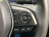 【レーダークルーズコントロール】高速道路での長距離走行が楽に!!自動で速度を保つクルーズコントロールが、衝突軽減システムと連携し、前方の車両を感知して車間を保つように速度調節してくれます!!