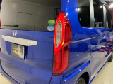 視認性がいいテールランプ。後続車にも存在をアピール。