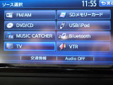 TVチューナーなど選択できます。