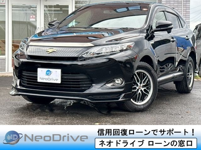 ハリアー 2.5 ハイブリッド E-Four エレガンス 4WD 寒冷地仕様 フロントエアロ 社外ナビ