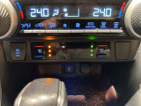 ドライビング時、お好みで様々な調整ができます!冬の寒い朝も安心!運転席助手席シートエアコン