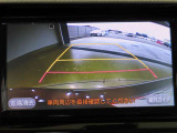 バックガイドモニターで、後方を確認しながら安心して駐車することができます。運転初心者も熟練者も必須の機能ですよ!