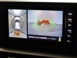 バックガイドモニターを装備しています、車庫入れもラクラクです。パノラミックビューモニターを搭載しています、上からの画像も表示されます。