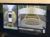 【パノラマモニター】専用のカメラにより、上から見下ろしたような視点で360度クルマの周囲を確認することができます☆死角部分も確認しやすく、狭い場所での切り返しや駐車もスムーズに行えます。
