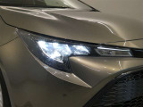 LEDヘッドライトです。デザイン性がよくとても明るいので、夜間の走行や悪天候でも安心です。しかも長寿命!