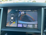 【アラウンドビューモニター】専用のカメラにより、上から見下ろしたような視点で360度クルマの周囲を確認することができます☆死角部分も確認しやすく、狭い場所での切り返しや駐車もスムーズに行えます。