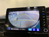 バックギアに入れると、このように後方が映し出されます!最終確認はご自身の目と耳で必ず行ってください!安全第一で!