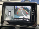 【アラウンドビューモニター】はまるで上から見ているような視点で周囲を確認できます!駐車が苦手な方でも安心して駐車できますね♪