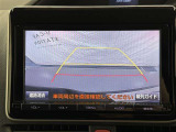 バックモニターで、後方を確認しながら安心して駐車することができます。運転初心者も熟練者も必須の機能ですよ!