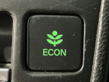 ★ECONスイッチ★ エコドライブを加速しよう!スイッチをONにすると、運転の仕方によるロスを抑え込み燃費をよくするようクルマが頑張ります(*^ー^*)燃費向上にチャレンジ♪