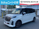 ルーミー入庫いたしました!パワースライドドアで乗り降りも楽々です。