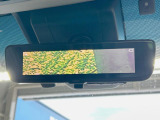 【デジタルインナーミラー】後席の大きな荷物や同乗者で後方が確認しづらい時でも安心!カメラが撮影した車両後方の映像をルームミラー内に表示。クリアな視界で状況の確認が可能です!