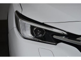 LEDヘッドライトで夜間の運転も安心です