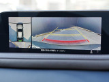 360&deg;ビューモニターを搭載しています。コーナーセンサーと合せてお使いいただくことで、安全、安心にお車の取り回しを行っていただけます。