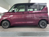 ドアバイザー付の車両です