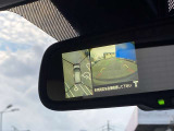 ルームミラーでもアラウンドビューモニターが見れます
