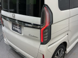 視認性がいいテールランプ。後続車にも存在をアピール。