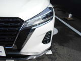 LEDヘッドライトです。夜道でも明るいですよ。