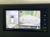 【マルチアラウンドモニター】専用のカメラにより、上から見下ろしたような視点で360度クルマの周囲を確認することができます☆死角部分も確認しやすく、狭い場所での切り返しや駐車もスムーズに行えます。