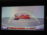 バックガイドモニターを装備しています、車庫入れもラクラクです。