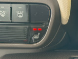 シートヒーターも装備しています!!運転席・助手席の座面、背もたれも暖かくなります!