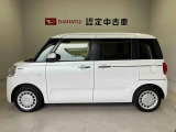 側面からの写真です。ご希望のお車が見当たらない場合は、弊社スタッフがしっかりとお客様のご要望に合ったお車をお探し致します。