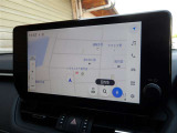 純正ナビです。見やすい地図画面です。