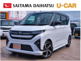 試乗車として使用していたムーヴRS入荷しました♪走行距離も少なく、見た目にもこだわりたい方へおすすめの白&times;黒ツートンカラーです(^^♪大きな画面のスマホ連携ディスプレイオーディオつきで日常も快適♪