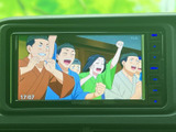 停車中にテレビや動画を楽しめるTV画面。休憩時間や待ち時間に、エンターテイメントを満喫できます。ドライブの合間にリフレッシュできます。