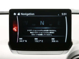 純正ナビを装備。タッチパネル式で使いやすく、お出かけもラクラクです。