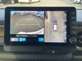 マルチビューカメラシステム装備。上空から見下ろしたような映像で運転を支援します。