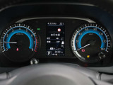 シンプルで見やすいメーターです。