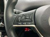 【ステアリングスイッチ】運転中に前方から目線をそらすことなくオーディオ等の操作が可能な便利機能!安心&快適なドライブを演出してくれます。