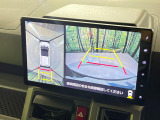 【パノラマモニター】専用のカメラにより、上から見下ろしたような視点で360度クルマの周囲を確認することができます☆死角部分も確認しやすく、狭い場所での切り返しや駐車もスムーズに行えます。