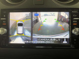 【アラウンドビューモニター】駐車時にまるで空から自分の車を見ているかのような映像を映し出して、安全に確認できる機能です!接触の危険が迫れば、表示や警告音で知らせてくれます!難しい駐車も楽々です!
