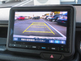 車庫入れ・駐車を安心サポート!バックカメラ装備です。