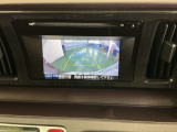ガイドライン付きバックモニターで車庫入れも安心。知らない道でも安心して楽しくお出かけができます